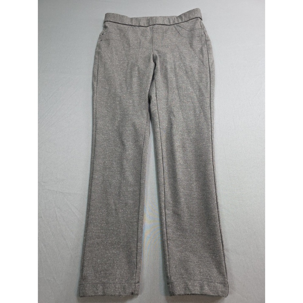 Da-sh Women's‎ Atheleisure Pants Size PM Heather Grey Stretch Comfort